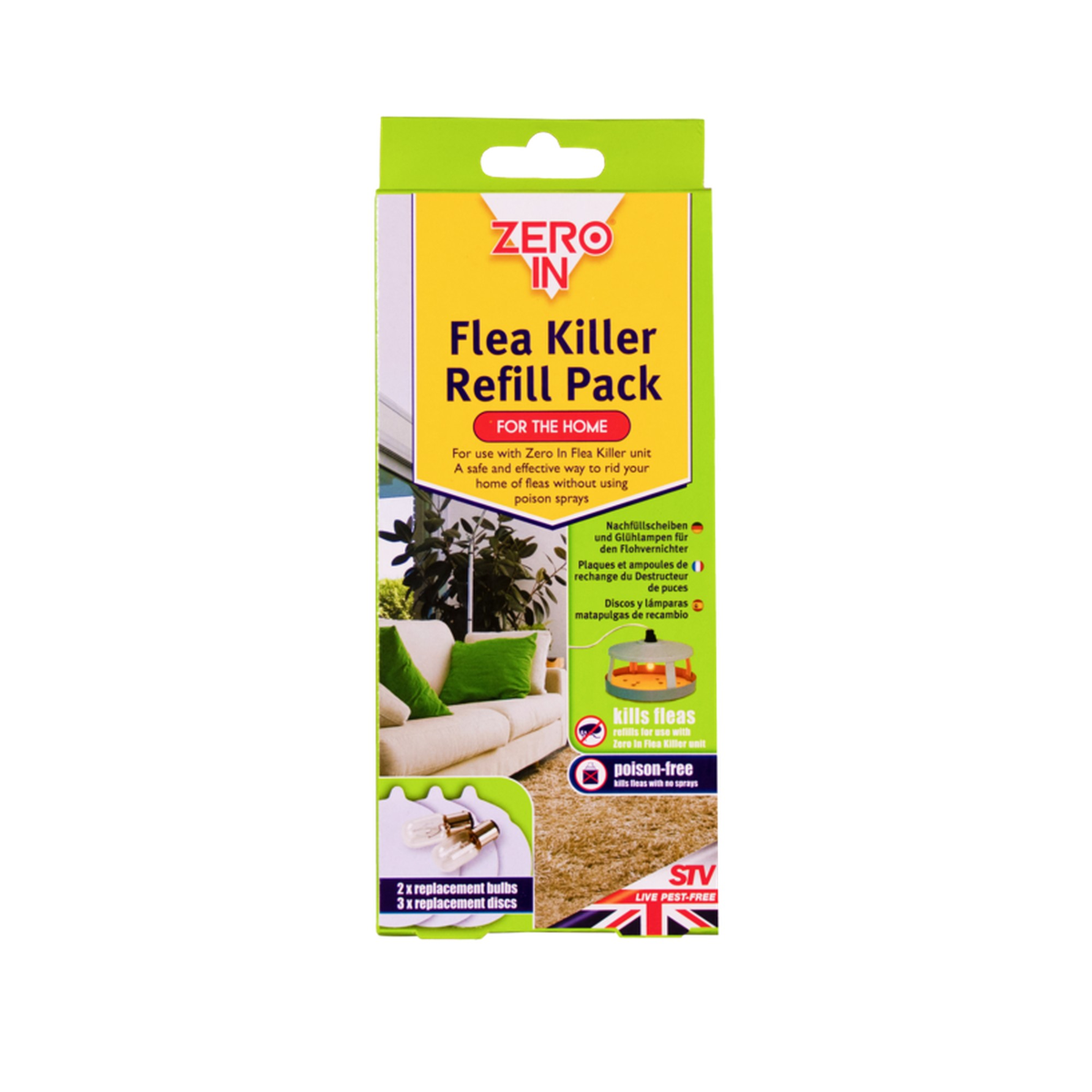 Zero In flea killer refill pack