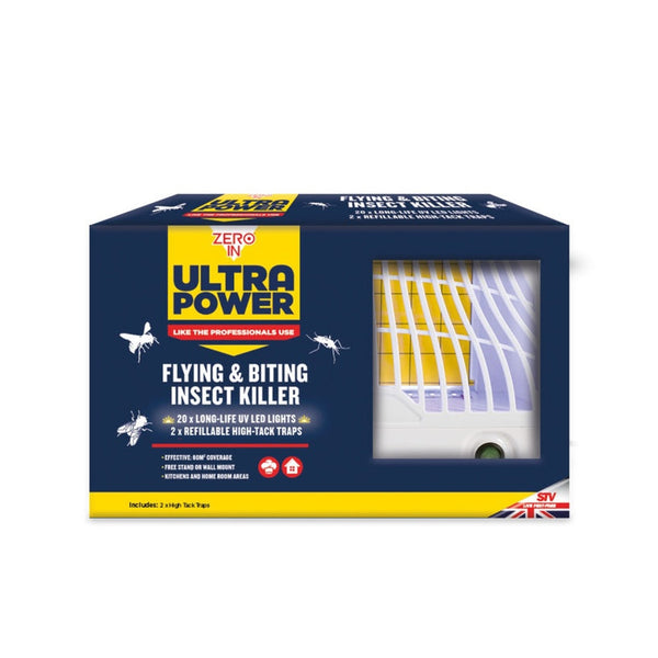 Zero In UV LED flying and biting insect killer