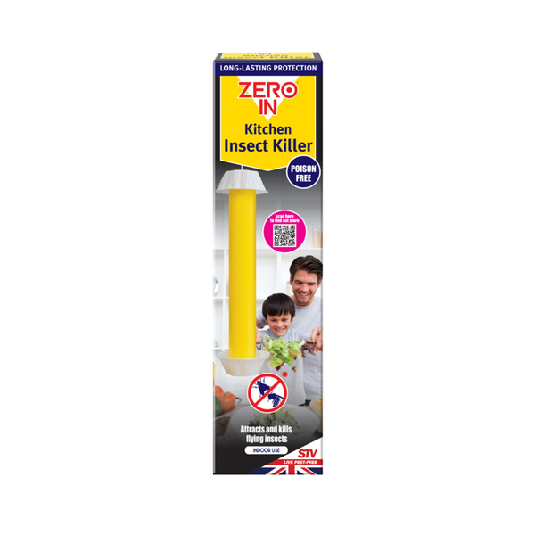 Zero In small 26cm flying insect stick
