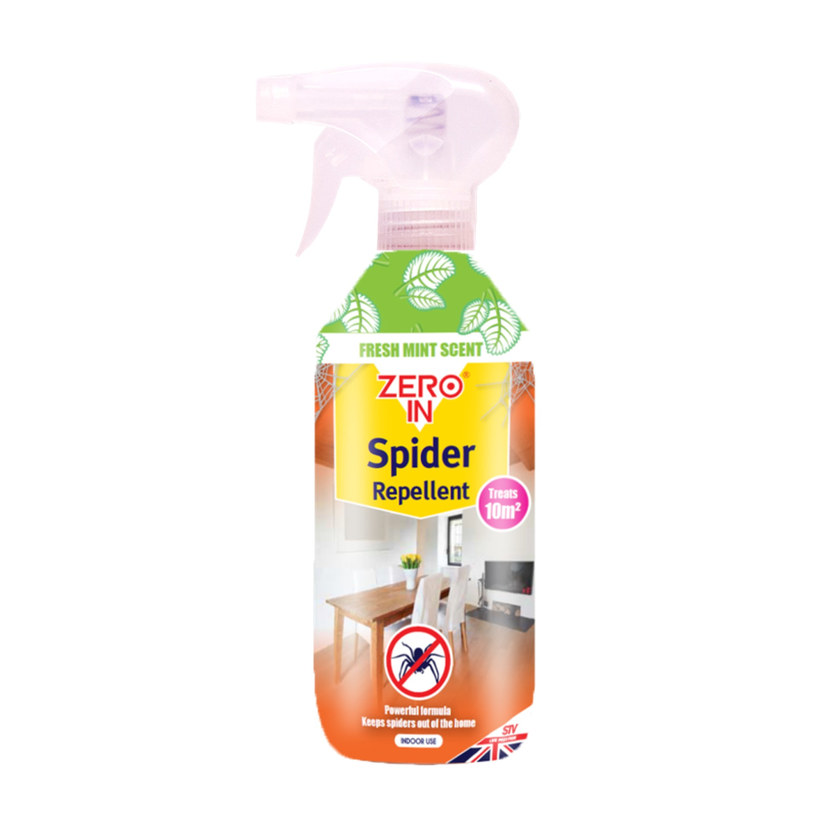 Zero In spider repellent spray 500ml bottle