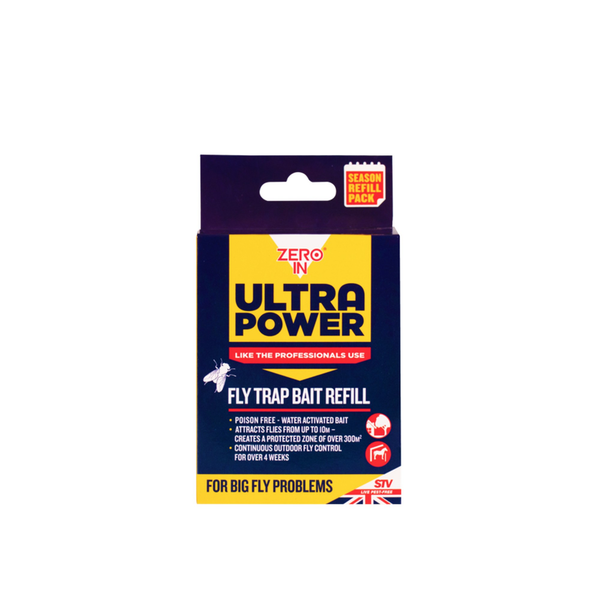 Zero In outdoor fly trap refill pack 6 x 8g