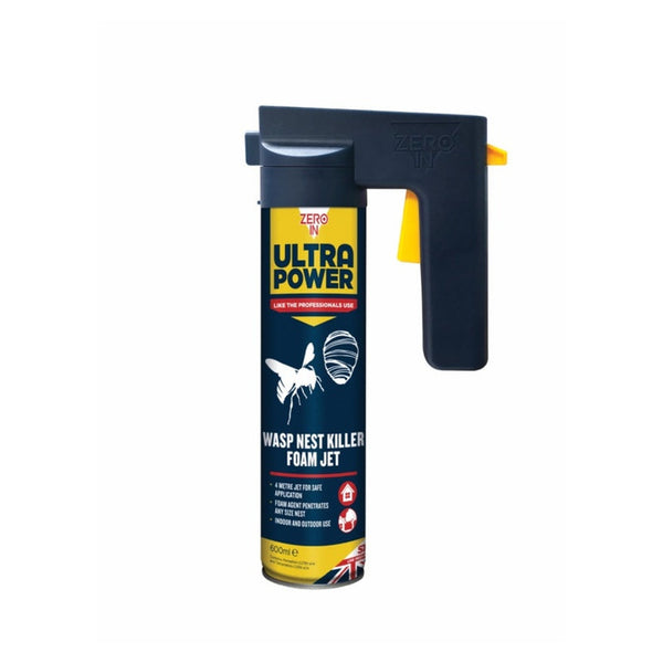 Zero In Wasp Nest Killer Foam Jet 600ml trigger aerosol