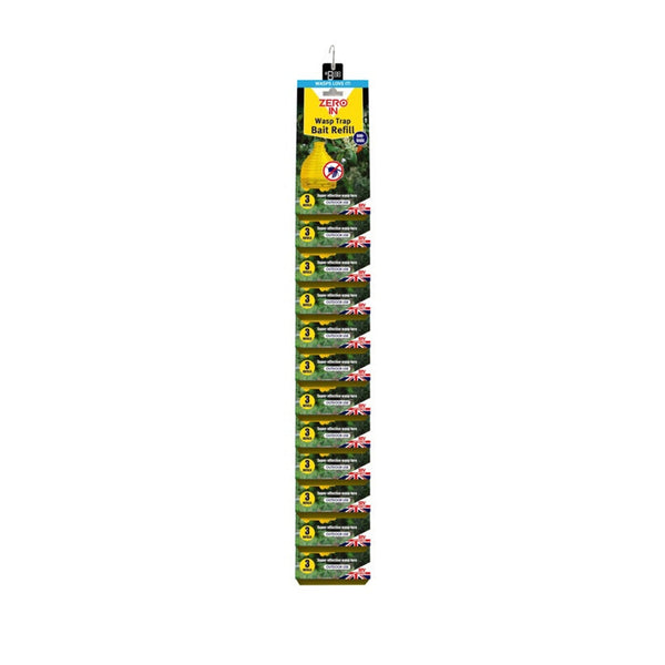 Zero In Wasp Trap Bait Refills, 3 sachets