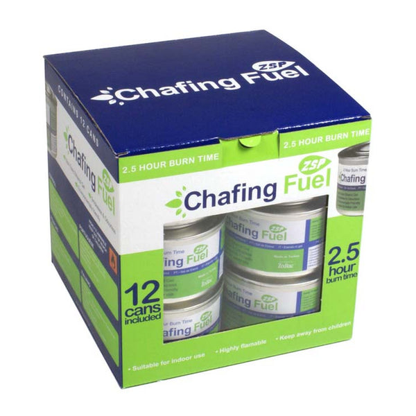 Zodiac 160g ethanol chafing gel fuel tin