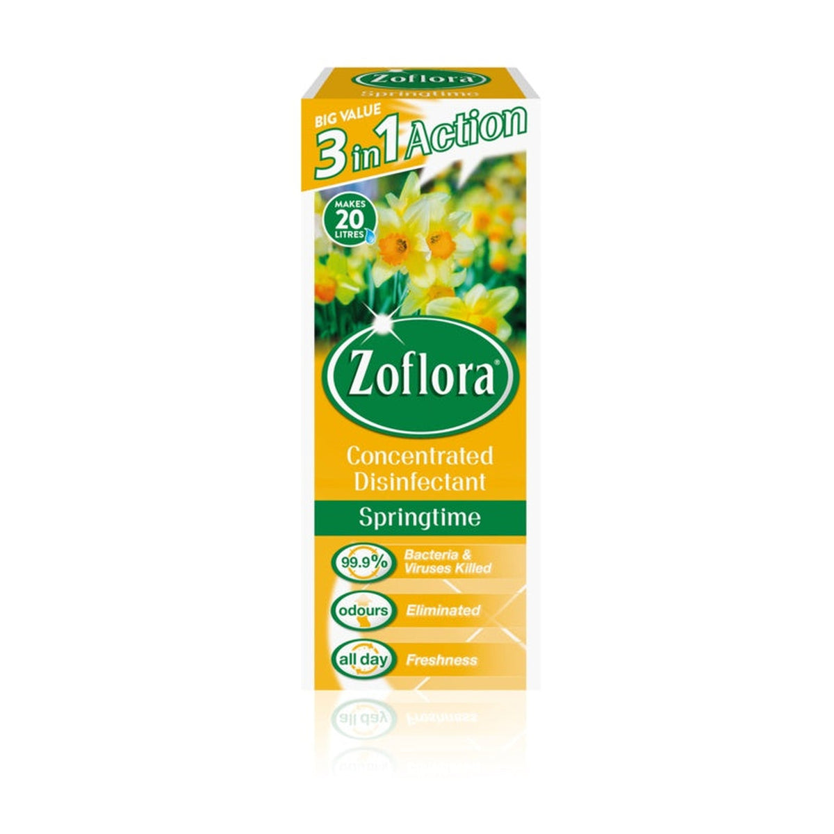 Zoflora Disinfectant 500ml bottle in Springtime