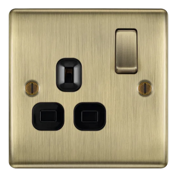 1 Gang Socket - Antique Brass