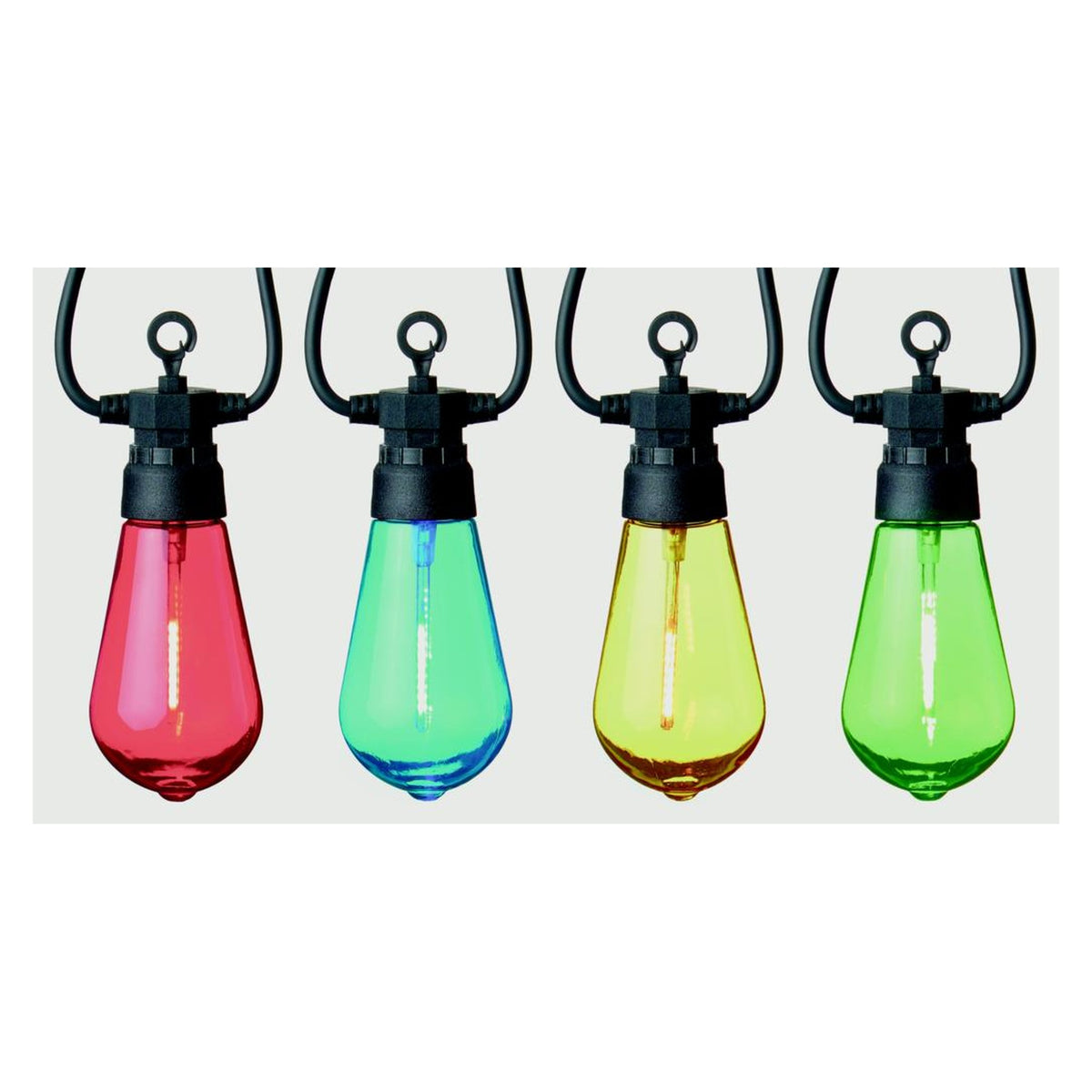 10 Connectable Lights - Multi Coloured