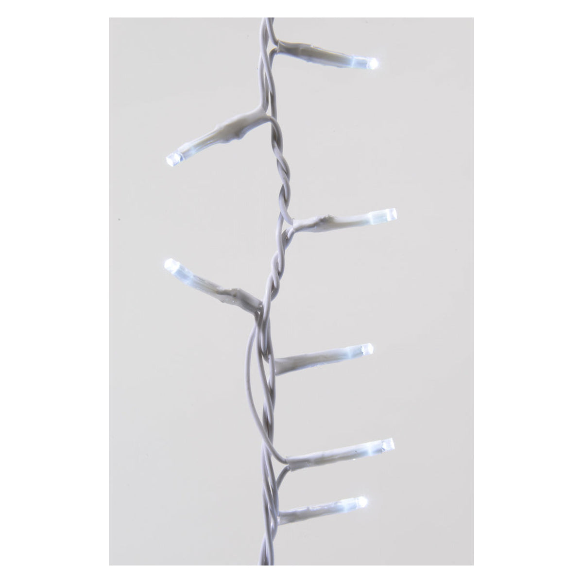 1000 LED Compact Twinkle Lights - Cool White/White