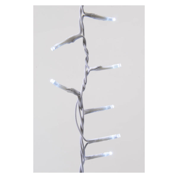 1000 LED Compact Twinkle Lights - Cool White/White