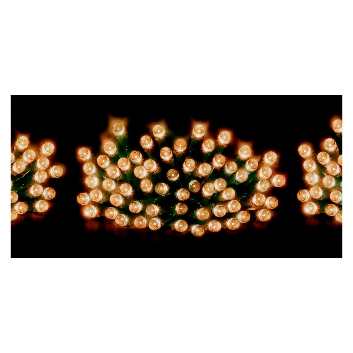 1000 LED Multi Action Supabrights With Timer - Vintage Gold/Green