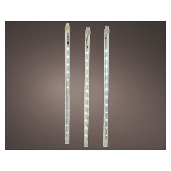 144 LED Icicle Lights 200cm - Cool White