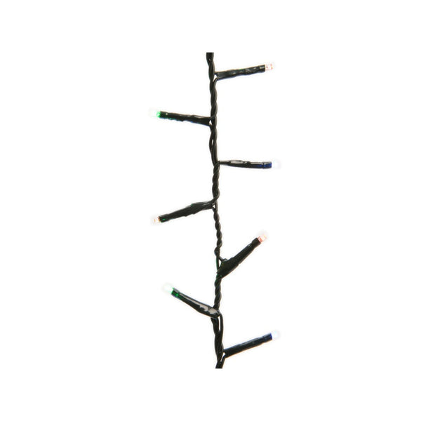 1500 LED Compact Twinkle Lights - Multi/Green