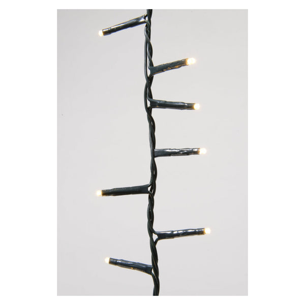 1500 LED Compact Twinkle Lights - Warm White/Green