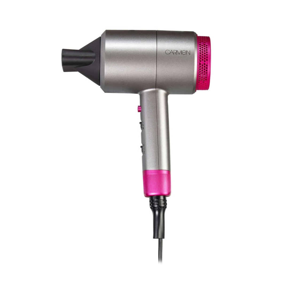 1800w Neon Professional Hair Dryer - Graphite & Pink