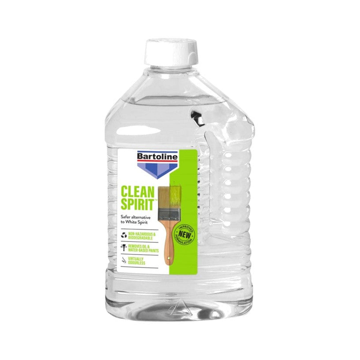 Bartoline Clean Spirit, Water-Based White Spirit Alternative, 2L