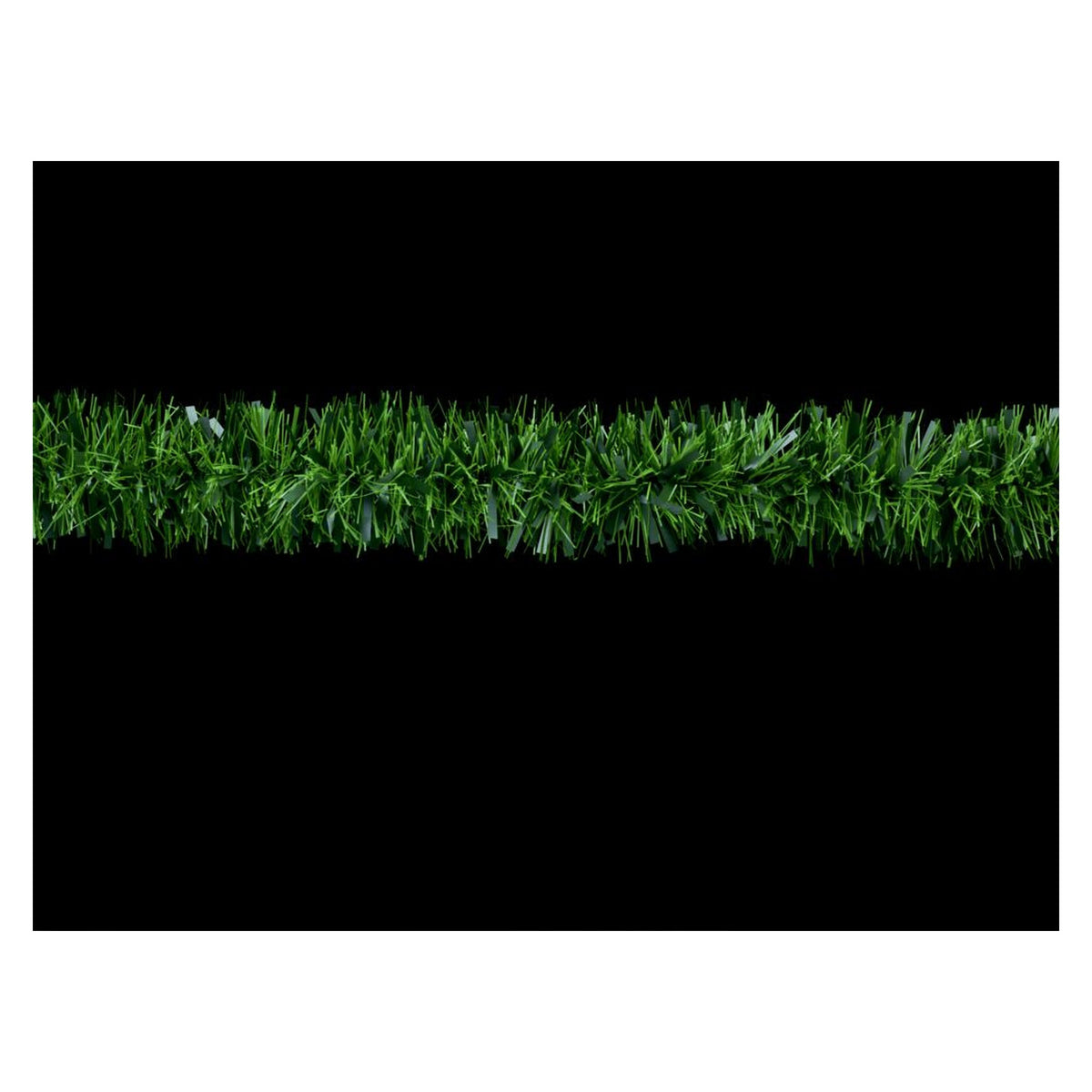 2m Value Tinsel - Natural Green