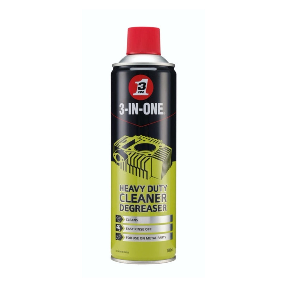 3-IN-ONE Heavy Duty Cleaner Degreaser 500ml bottle