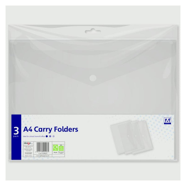 4 Carry Folders - Pack 3