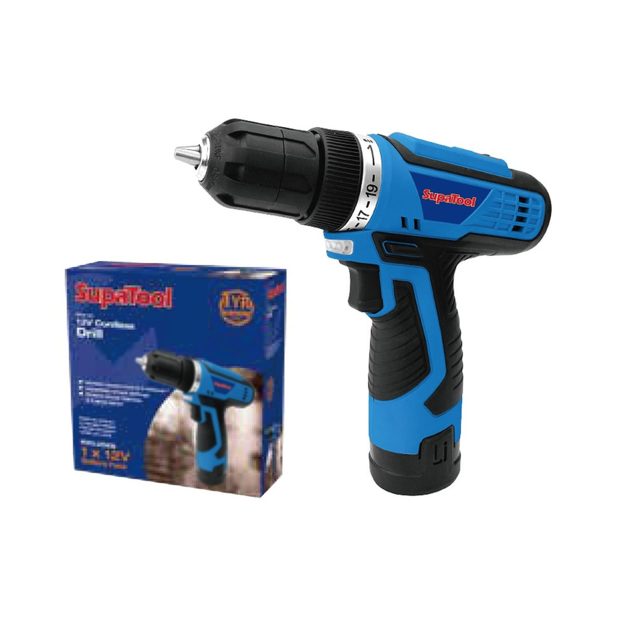SupaTool 12V Cordless Lithium-Ion Drill Driver