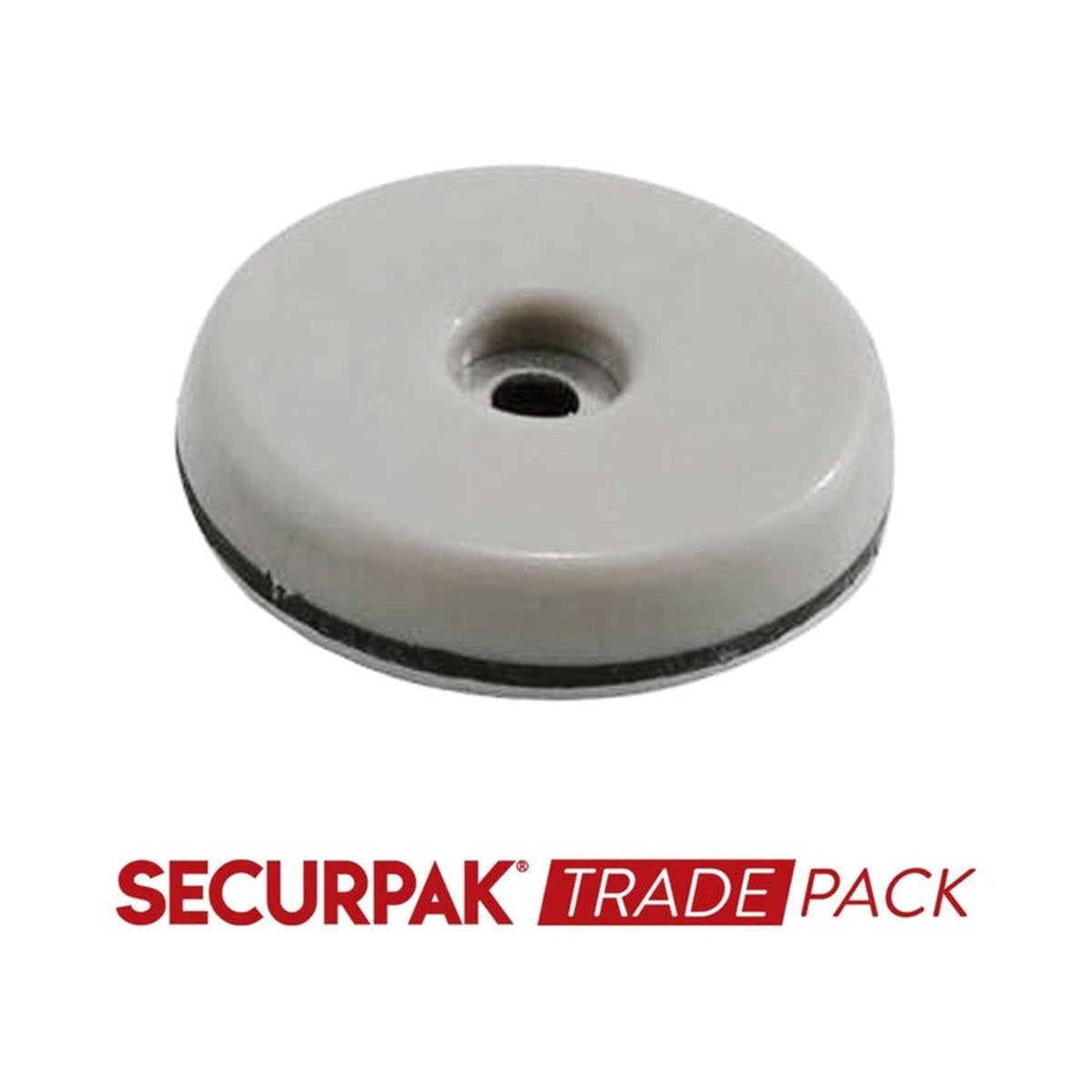 Securpak Slide Glides, Screw or Adhesive Fix, 50mm, Pack of 4