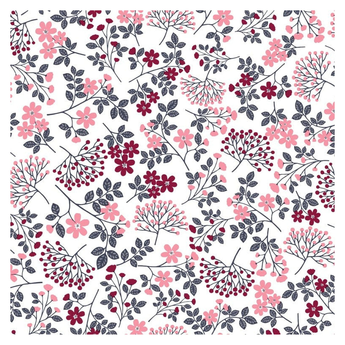 d-c-fix Food Safe Wipe Clean Tablecloth, Spring Flower, 140cm x 20m Roll