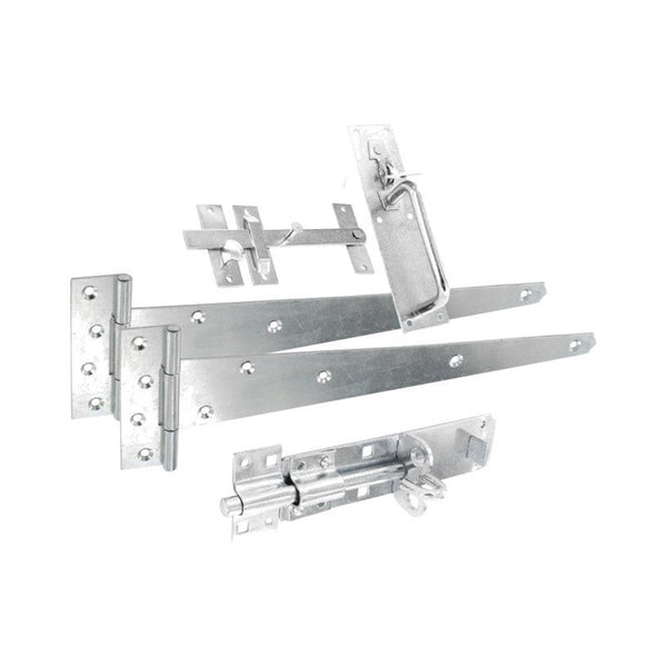 Smiths Ironmongery Suffolk Latch Gate Kit, Zinc Plated
