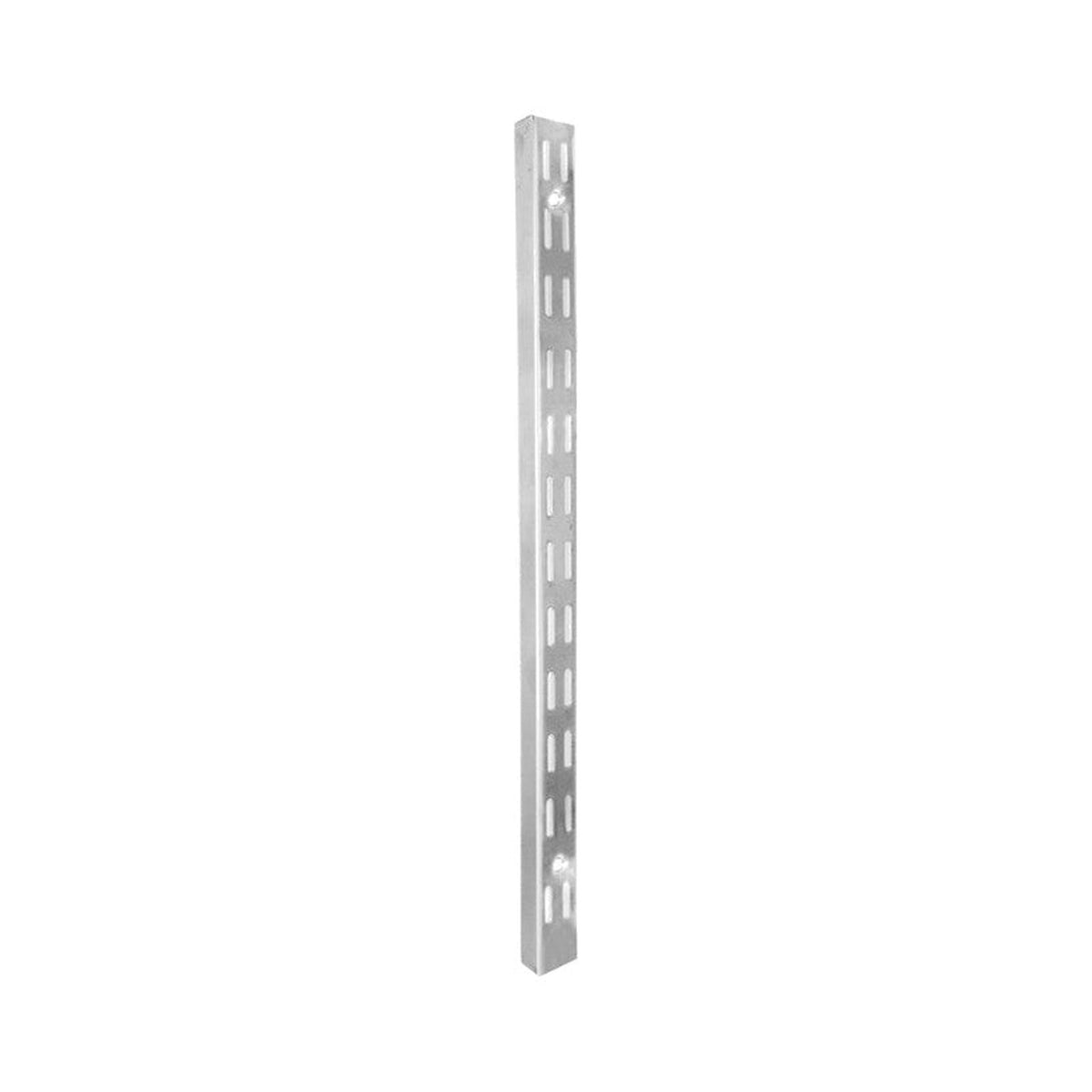 Smiths Ironmongery Twin Slot Shelving Upright, Chrome Plated, 1982mm