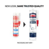 UniBond Sanitary Silicone Sealant, Anti-Mould, White, 280ml