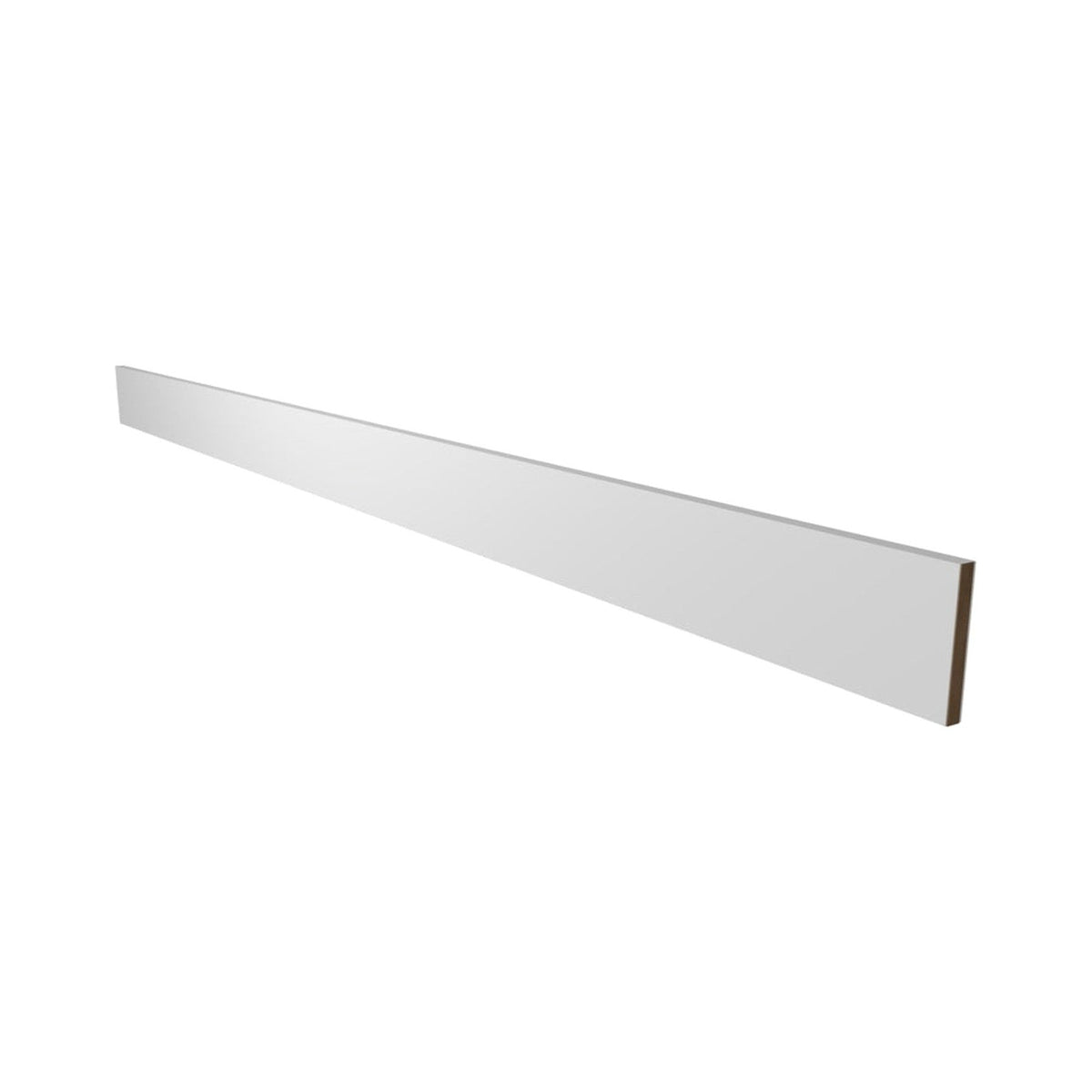 Gower Rapide Kitchen Plinth, Gloss White, 2.7m