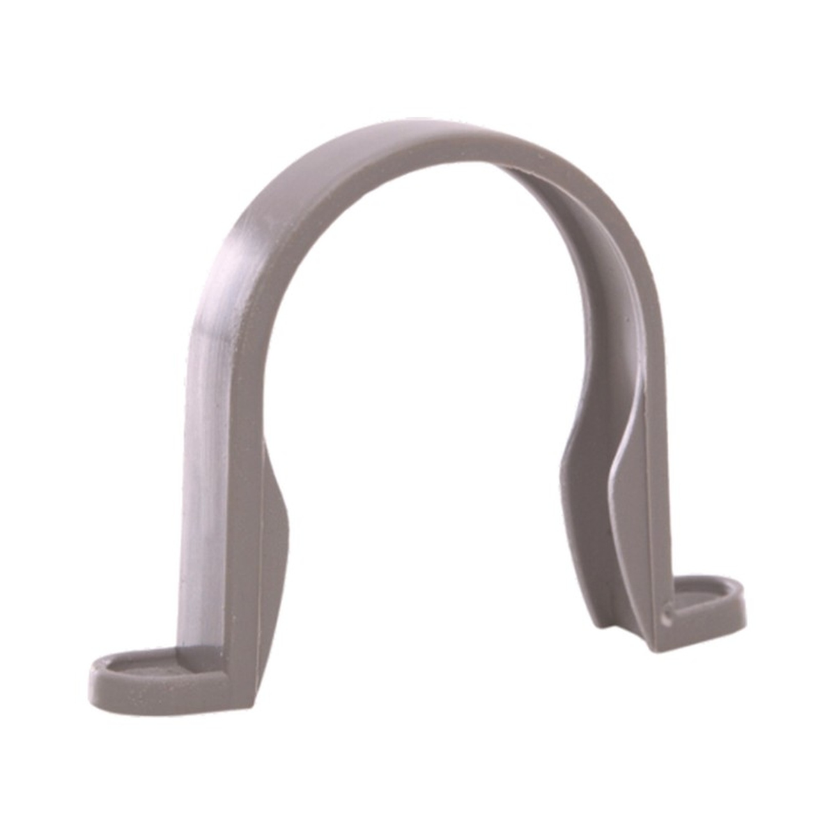 Davant 40mm Grey Pipe Clips Pack of 10
