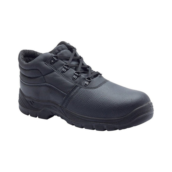 Rodo Chukka Safety Boot, Black, Size 8