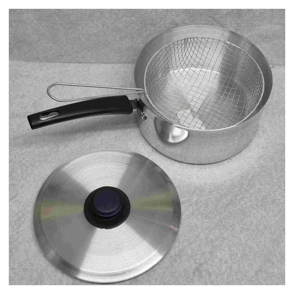 CookClassic Non Stick Chip Pan with Basket, 22cm