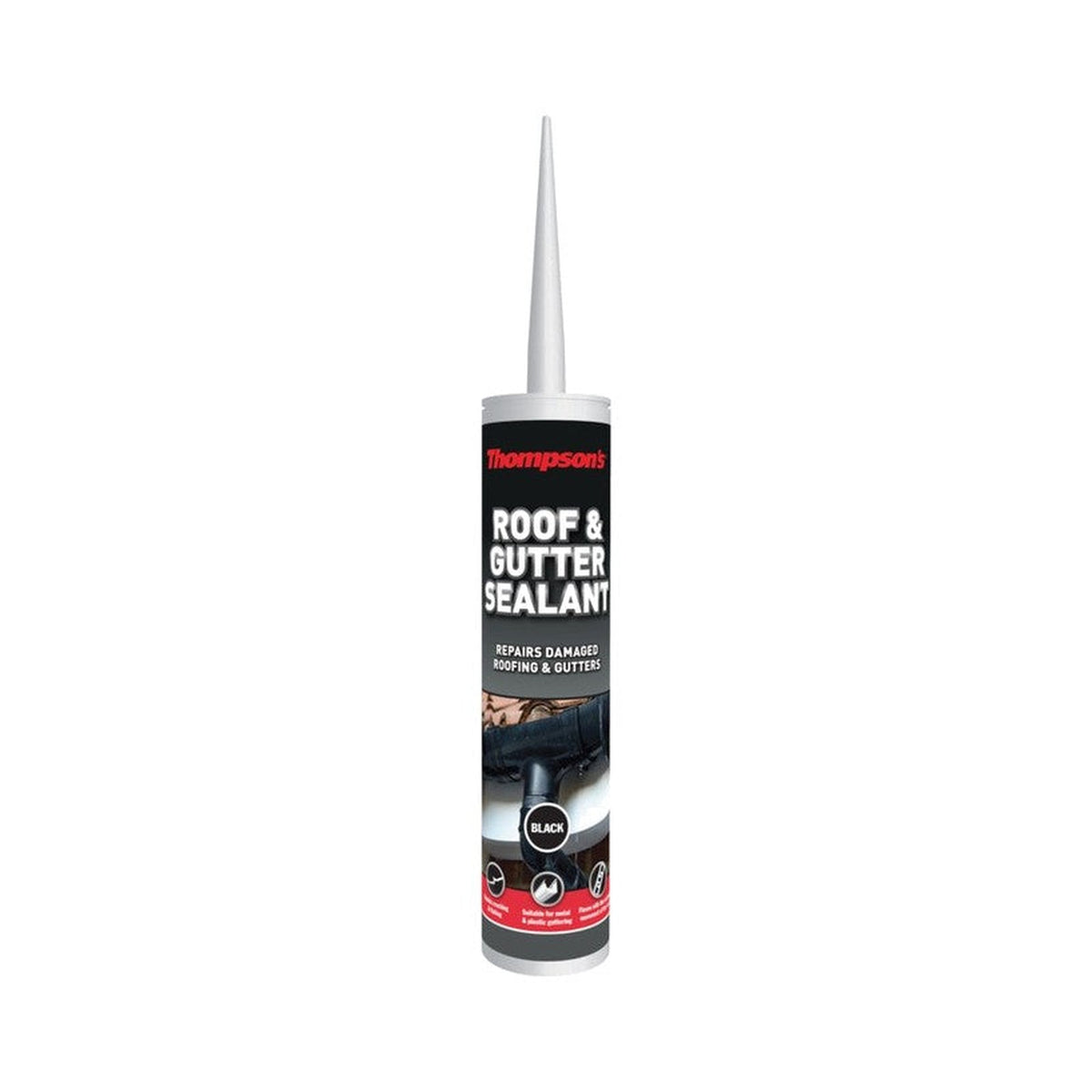 Thompson's Roof & Gutter Sealant, Black