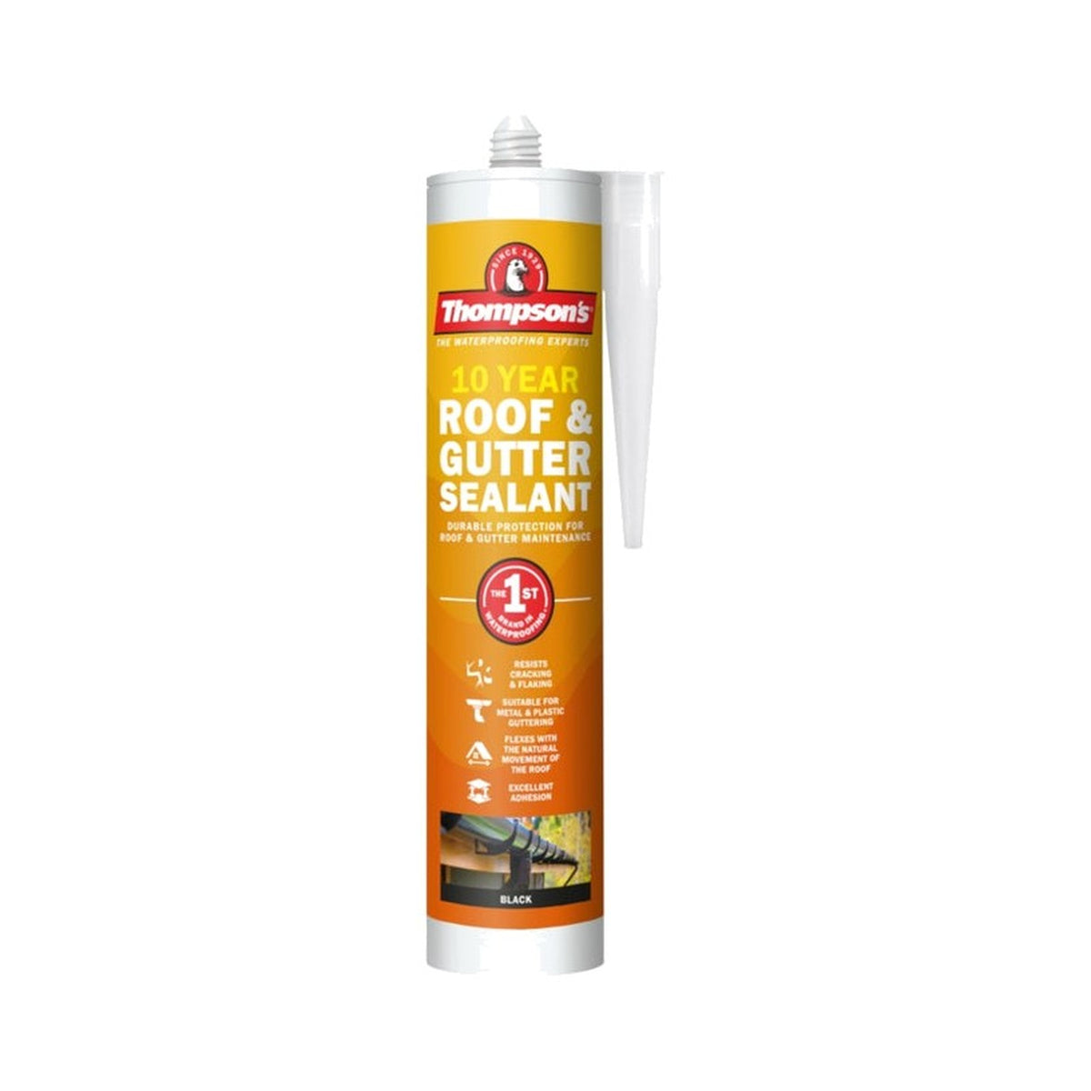 Thompson's Roof & Gutter Sealant, Black