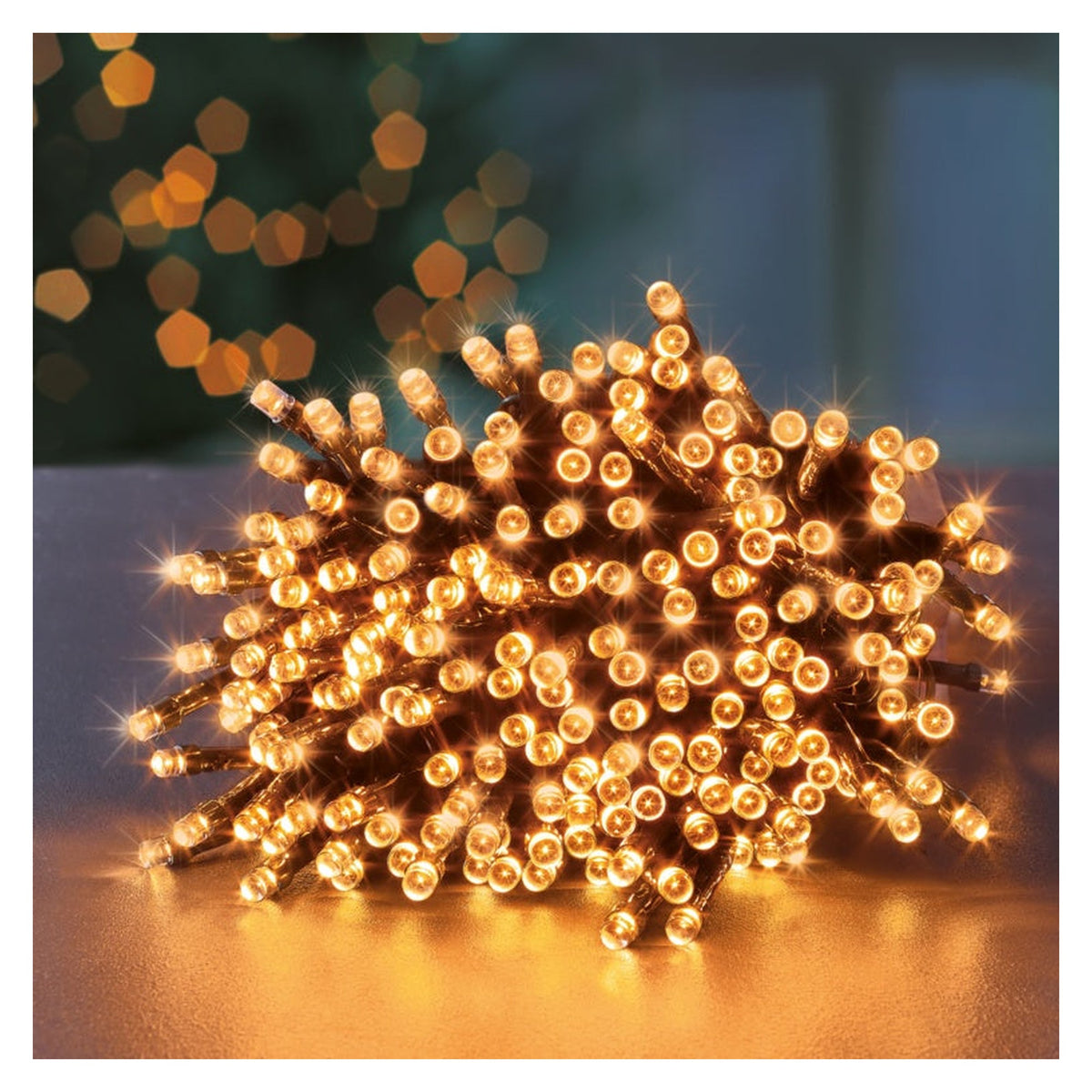 480 LED Multi Action Supabrights With Timer - Vintage Gold, view 2