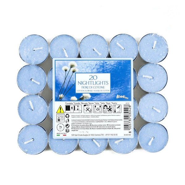 7 Hour Nightlights Pack 20 - Cotton Flower