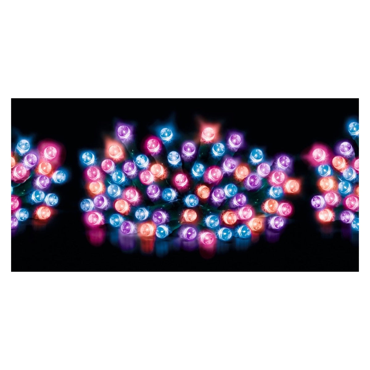720 LED Multi Action Supabrights With Timer - Rainbow