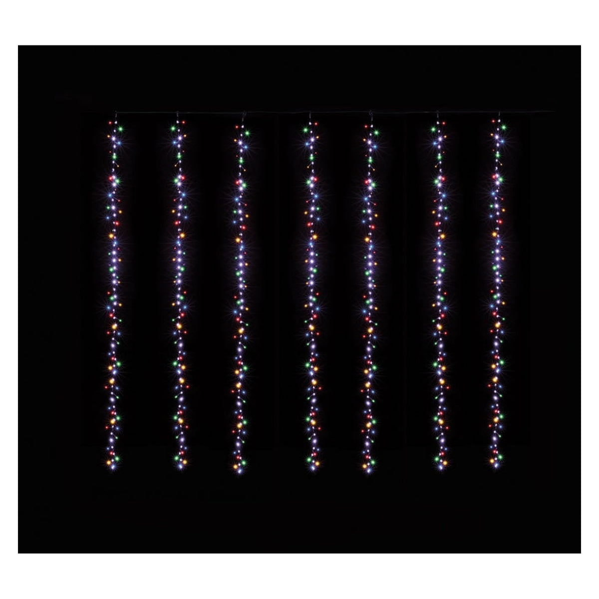 800 Compact Chasing Curtain LEDs - Multi Coloured