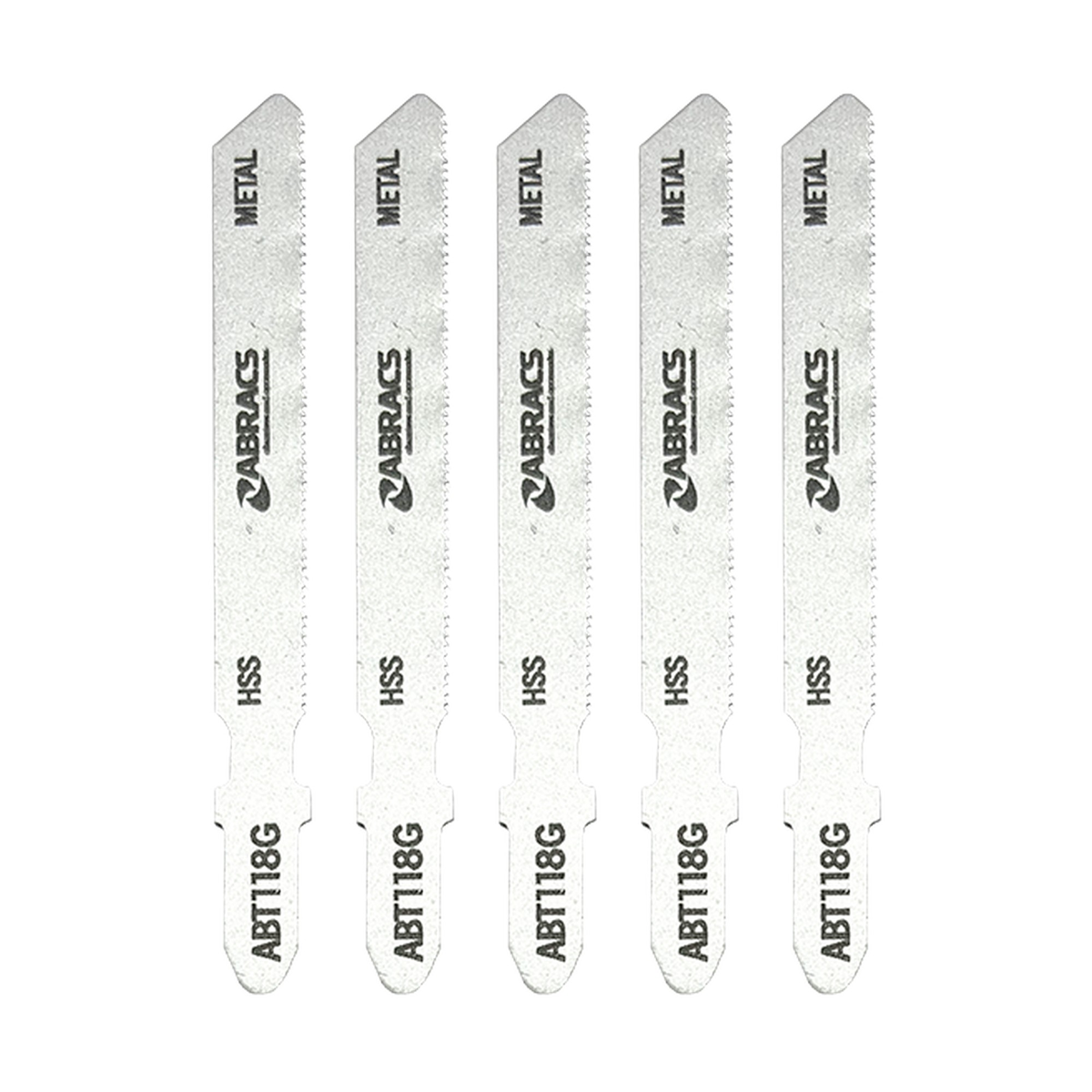 Abracs jigsaw blades for metal pack of 5, view 2