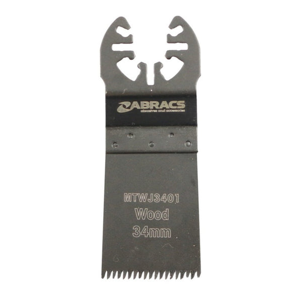 Abracs 34mm standard cut multi tool blade for wood