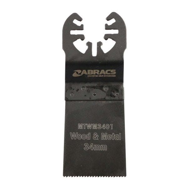 Abracs 34mm multi-tool blade for wood and metal
