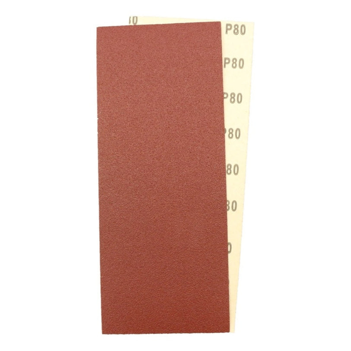 Abracs 115 x 280mm 80 grit orbital sander sheets, view 2