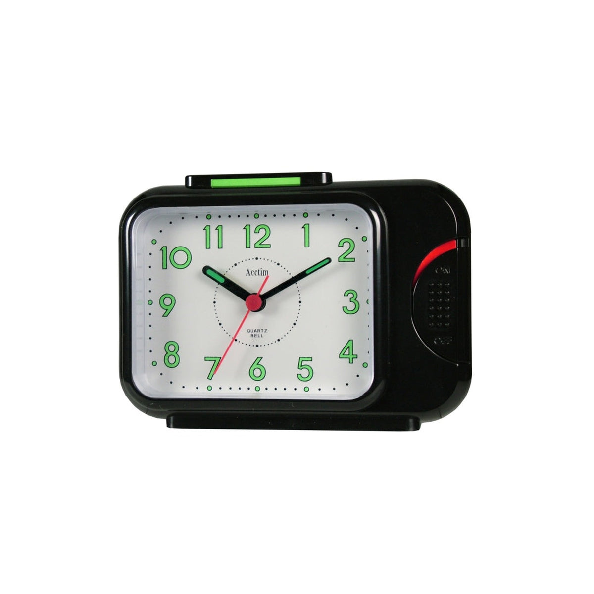 Acctim Sonnet black bell alarm clock