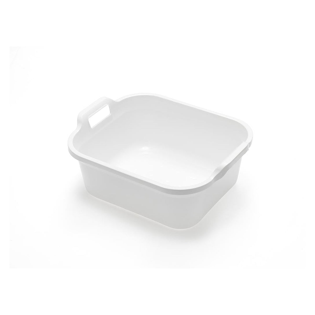 Addis white washing up bowl with raised handles