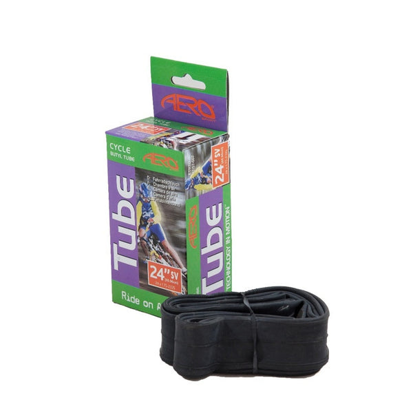 Aero Sport 24 inch butyl inner tube with Schrader valve