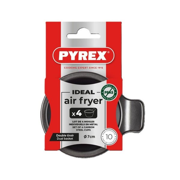 Air Fryer Metal Muffin Cup - Pack 4