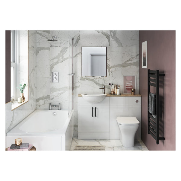 Alba fitted bathroom furniture suite