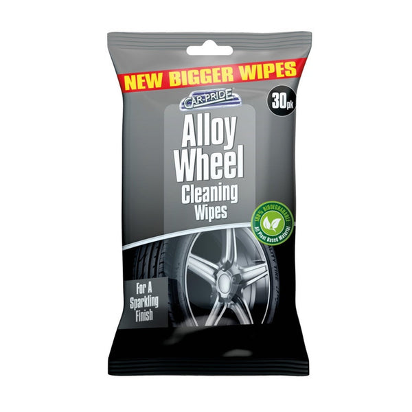 Alloy Wheel Cleaning Wipes - Pack 30