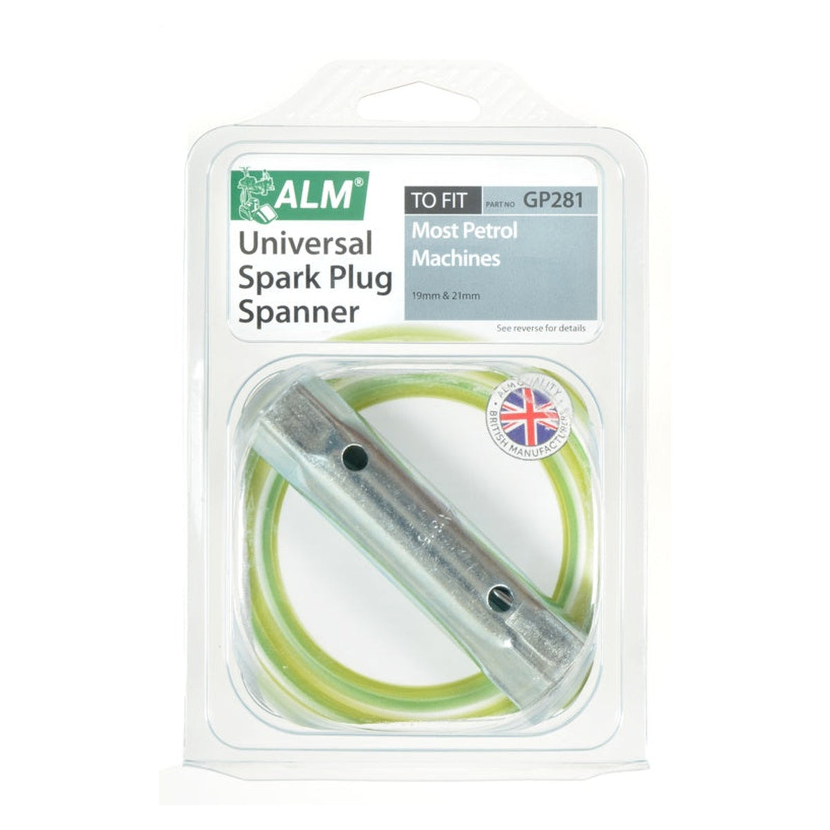 ALM universal spark plug spanner