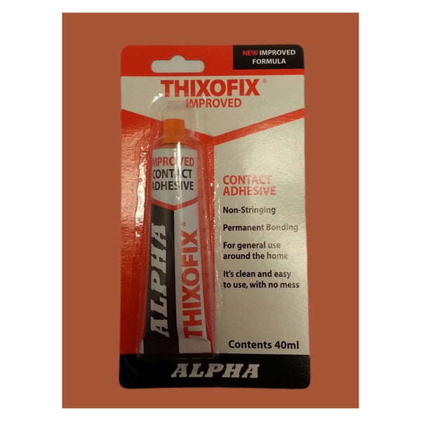 Alpha Thixofix non-drip contact adhesive 40ml tube